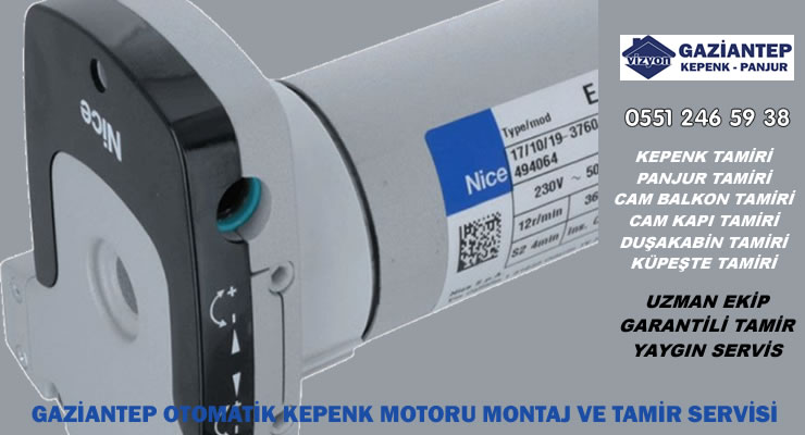 Otomatik Kepenk Motoru Tamiri